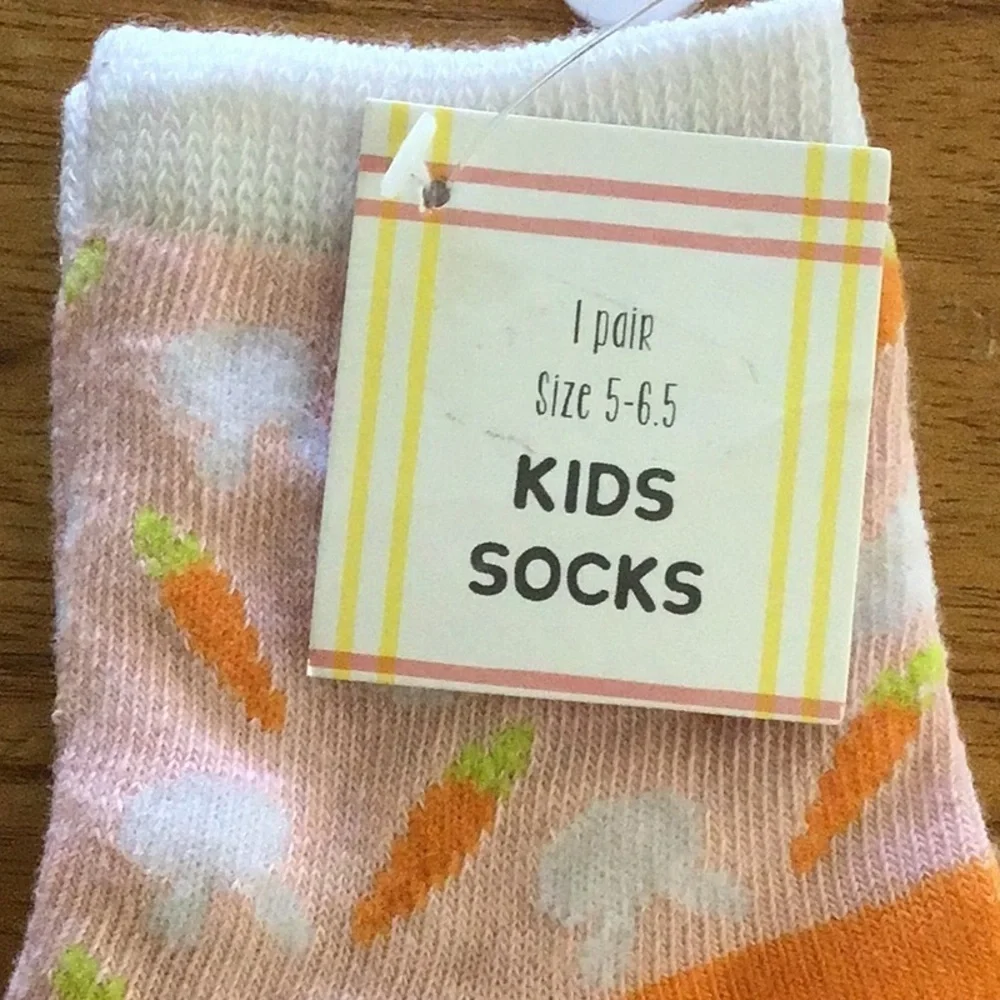 Colorful Easter Spring Crew Sock Set - NWT